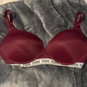 Pink everyday wireless bra